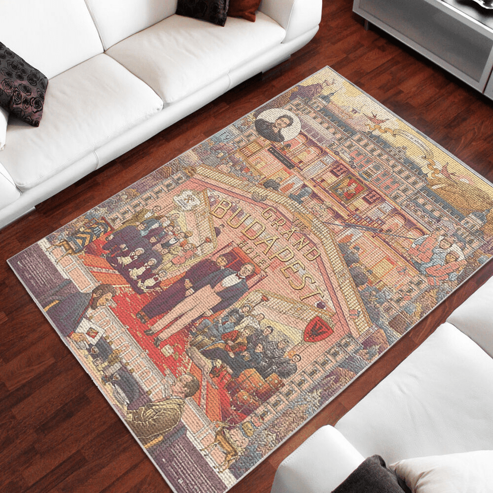 The Grand Budapest Hotel Area Rectangle Rug