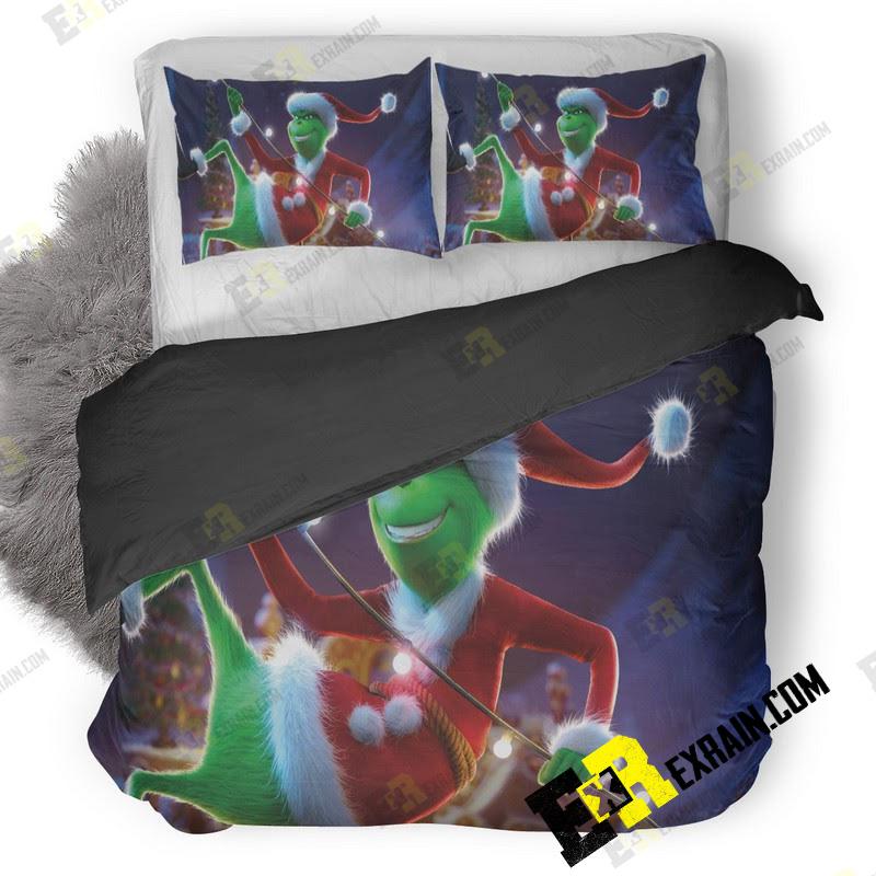 The Grinch 8K Lq 3D Customized Duvet Cover Bedding Set