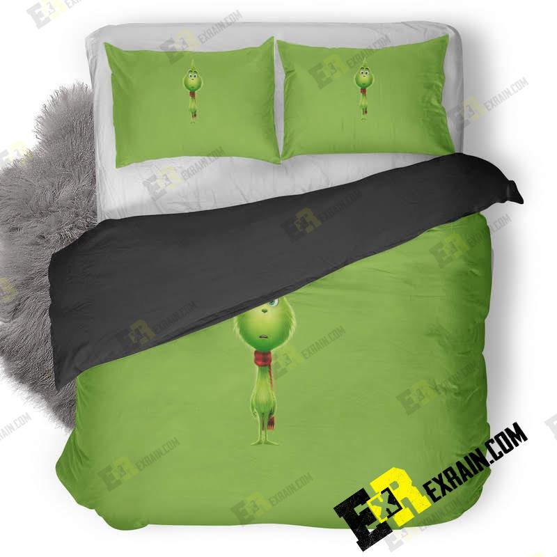 The Grinch S8 3D Customized Duvet Cover Bedding Set