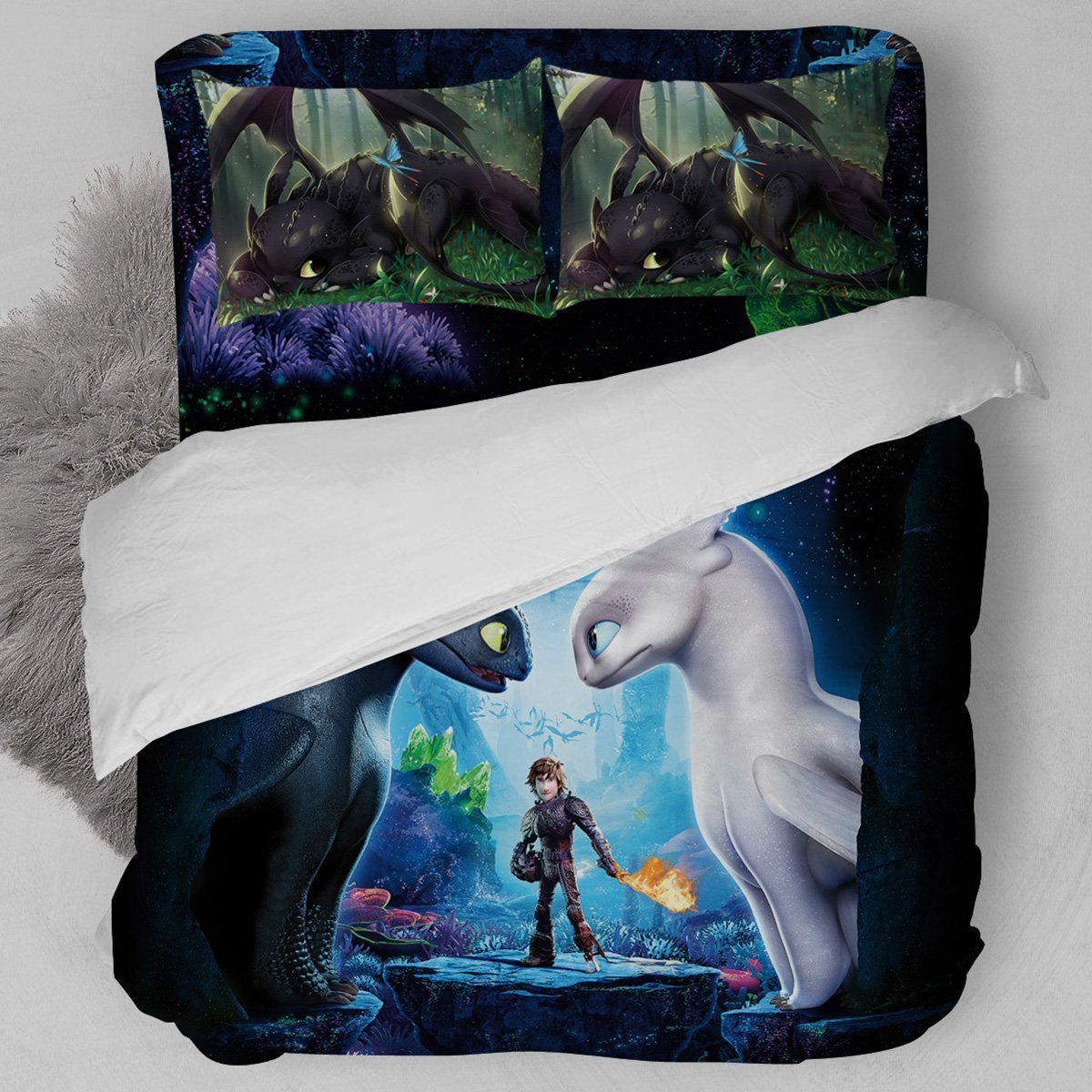 The Hidden World Duvet Cover Bedding Set