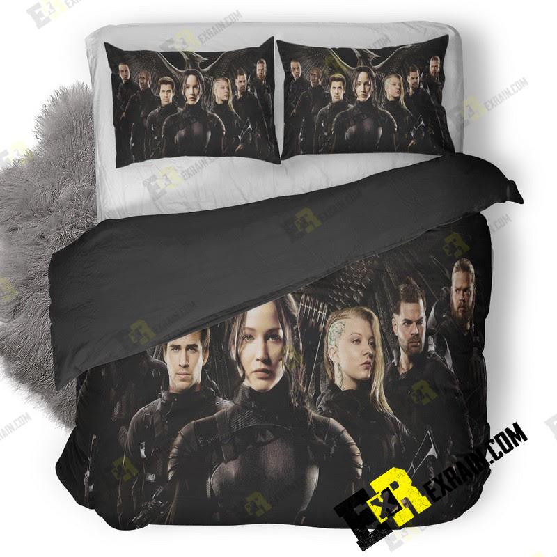 The Hunger Games Mockingjay Part Movie 3D Customized Duvet Cover Bedding Set