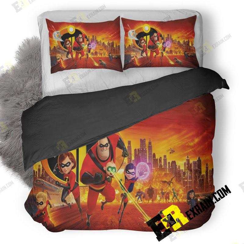 The Incredibles 12K I6 3D Customized Duvet Cover Bedding Set