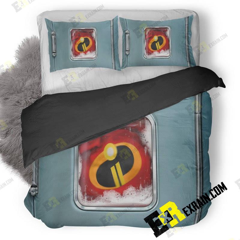 The Incredibles Poster 3D Customized Duvet Cover Bedding Set