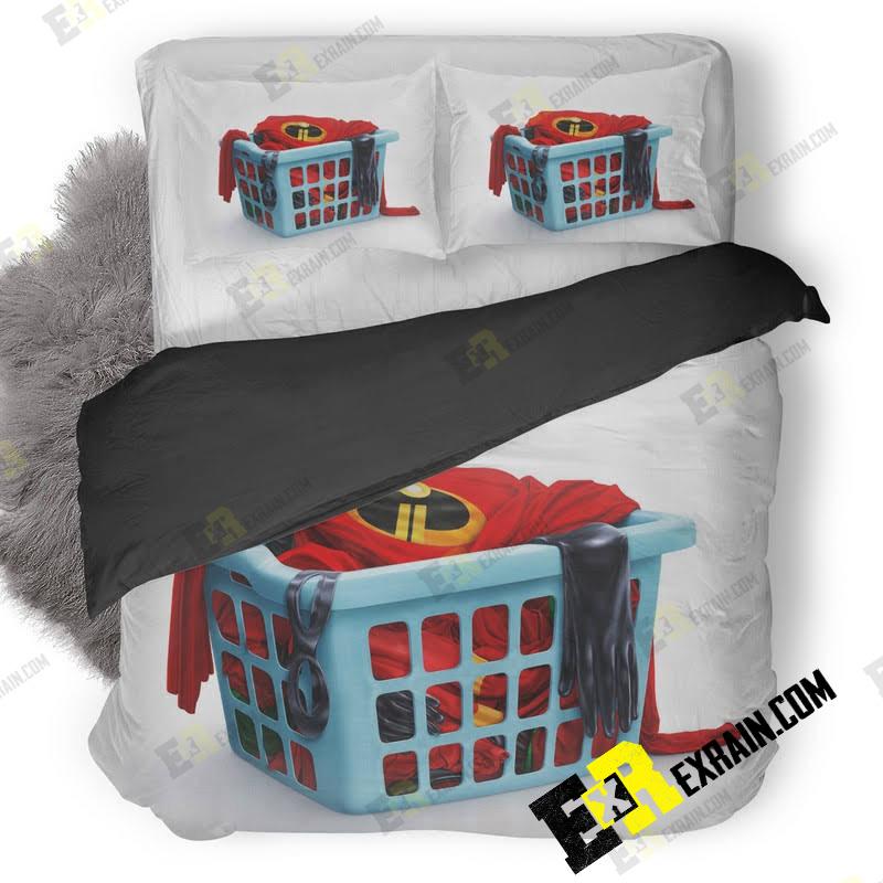 The Incredibles Poster B0 3D Customized Duvet Cover Bedding Set