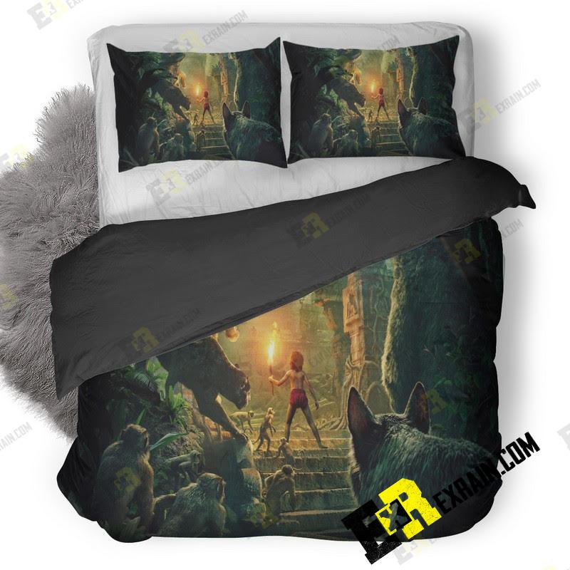 The Jungle Book 3D Customized Duvet Cover Bedding Set