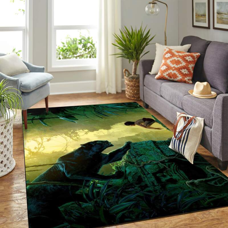 The Jungle Book Carpet Floor Area Rectangle Rug
