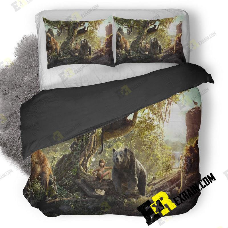 The Jungle Book Pic 3D Customized Duvet Cover Bedding Set