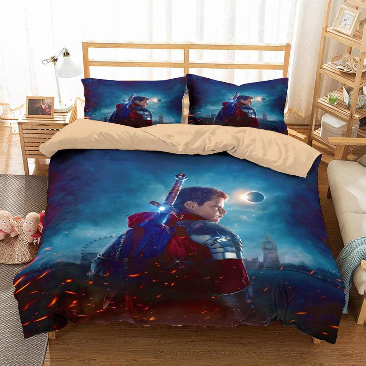 The Kid Who Would Be King 3D Customized Duvet Cover Bedding Set