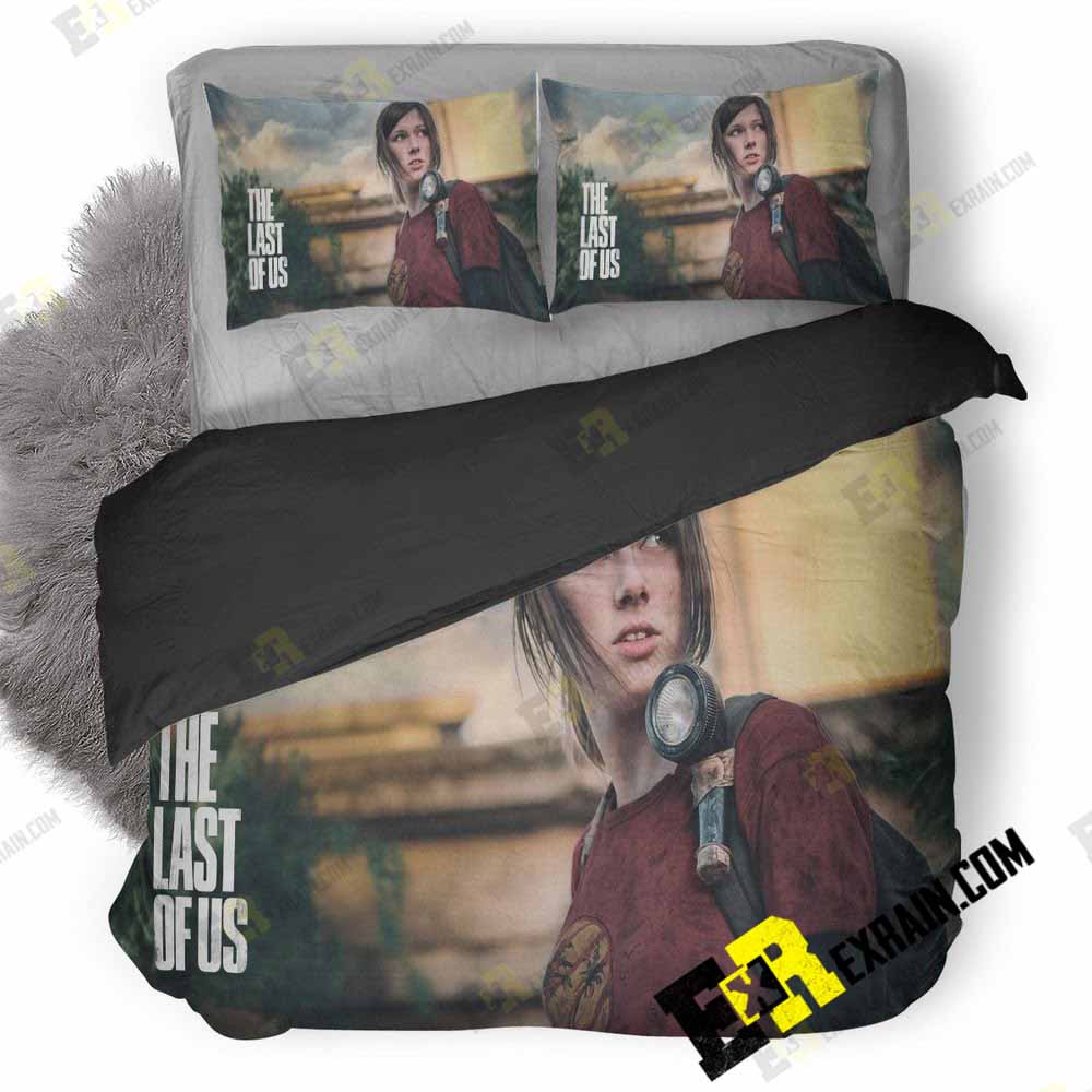 The Last Of Us Cosplay Qhd 3D Customized Duvet Cover Bedding Set