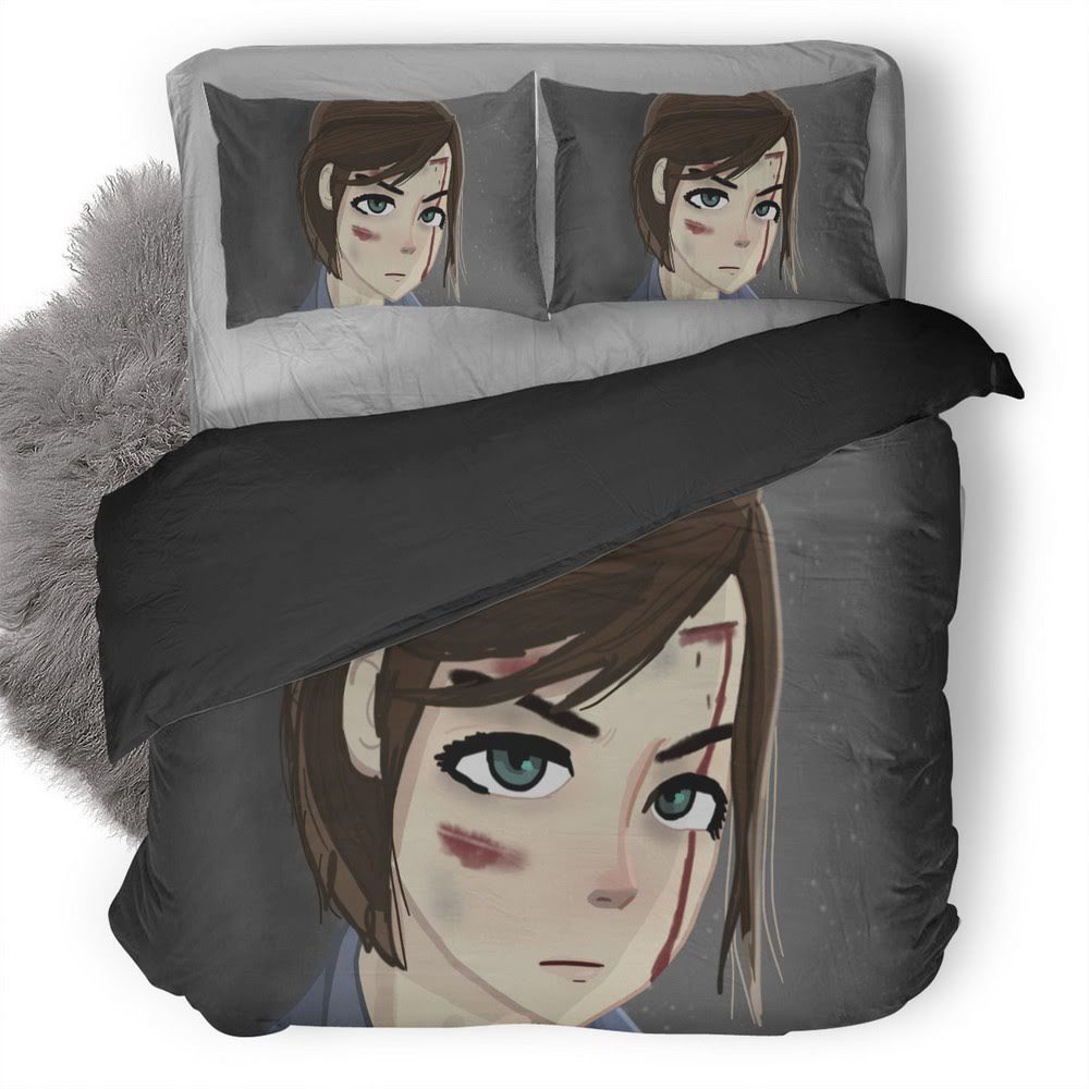 The Last Of Us Ellie 3D Customized Duvet Cover Bedding Set