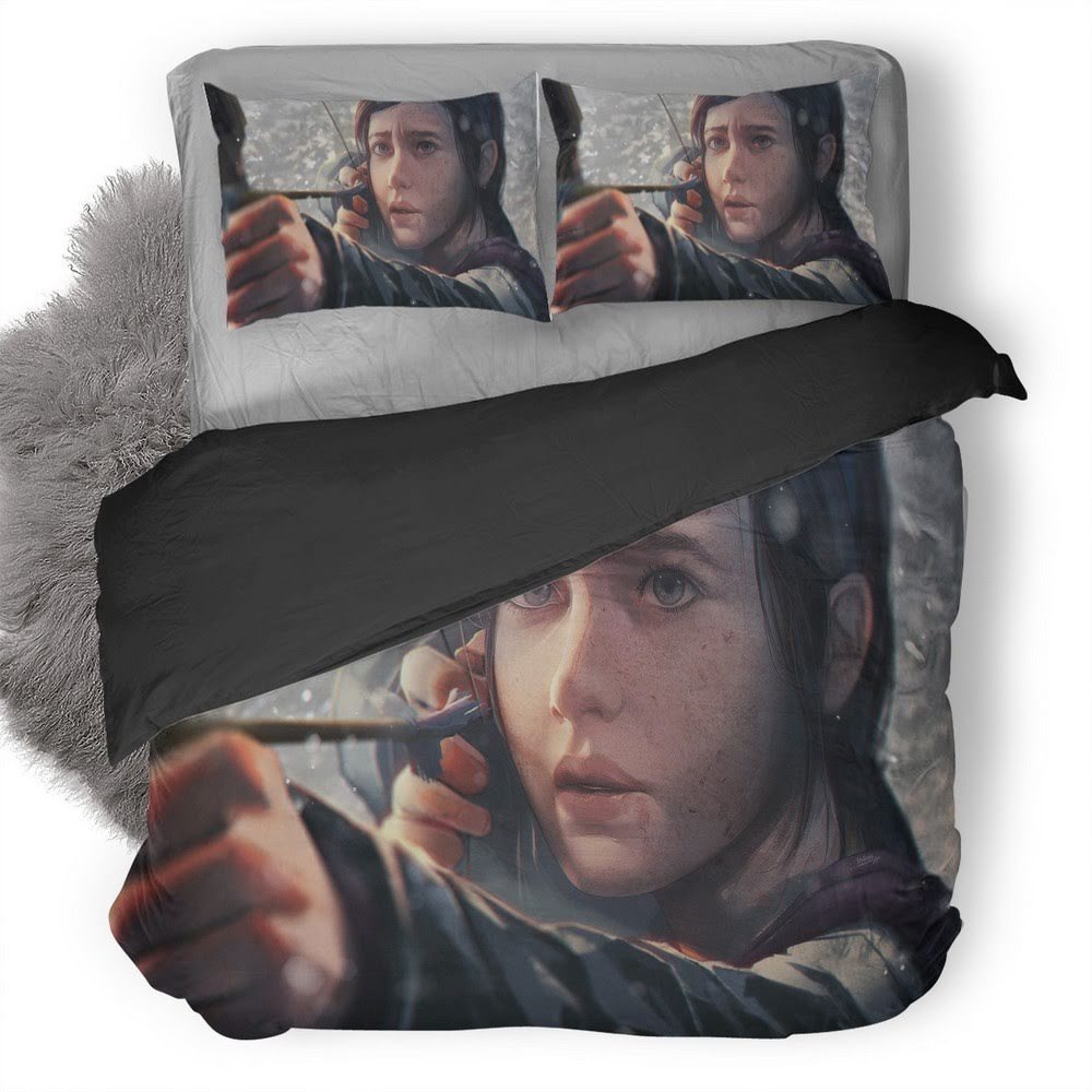 The Last Of Us Ellie 3D Customized Duvet Cover Bedding Set