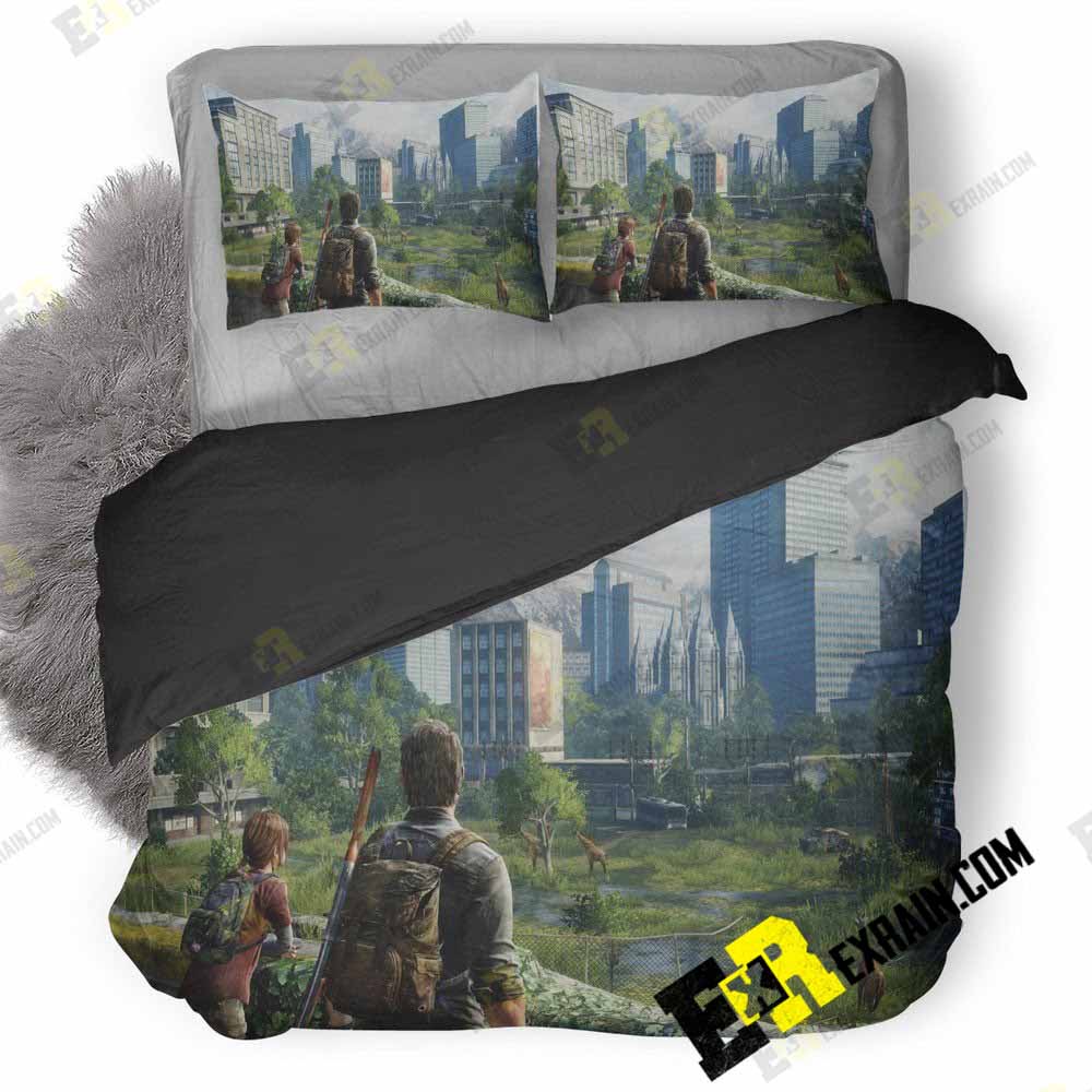 The Last Of Us Remastered Ps 3D Customized Duvet Cover Bedding Set