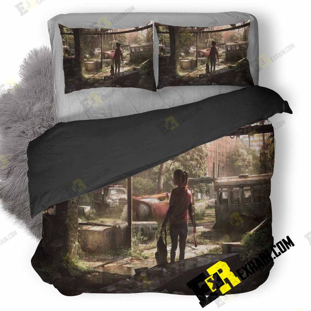 The Last Of Us Video Game N3 3D Customized Duvet Cover Bedding Set