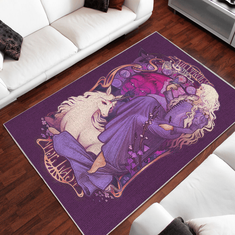 The Last Unicorn Area Rectangle Rug