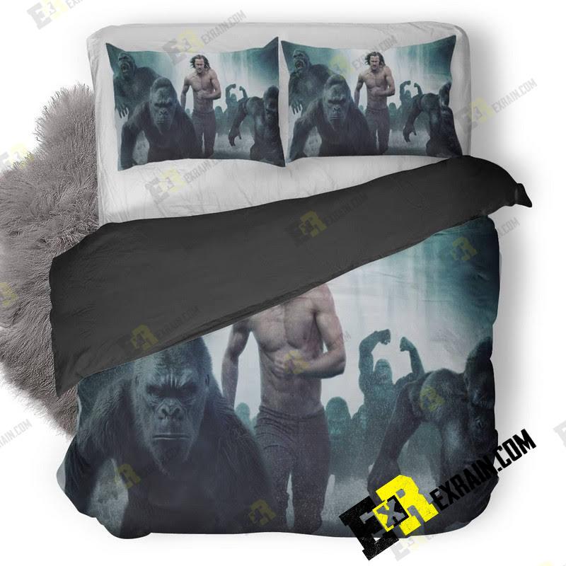 The Legend Of Tarzan Ap 3D Customized Duvet Cover Bedding Set