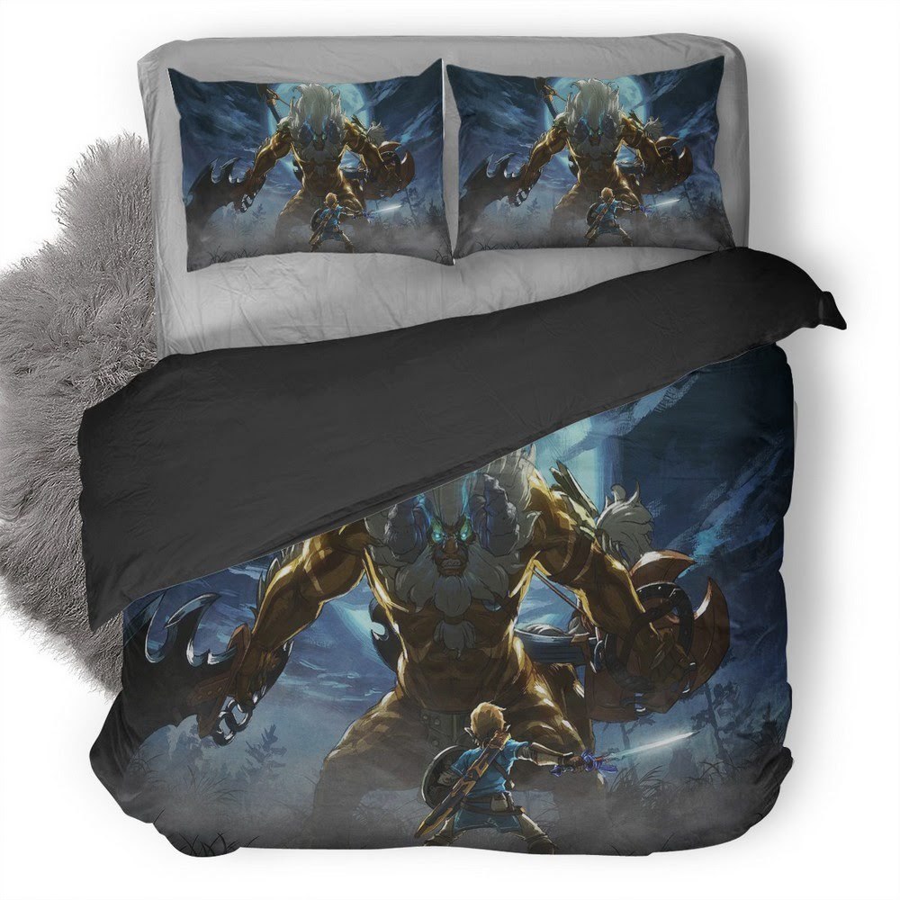 The Legend Of Zelda 11 3D Customized Duvet Cover Bedding Set