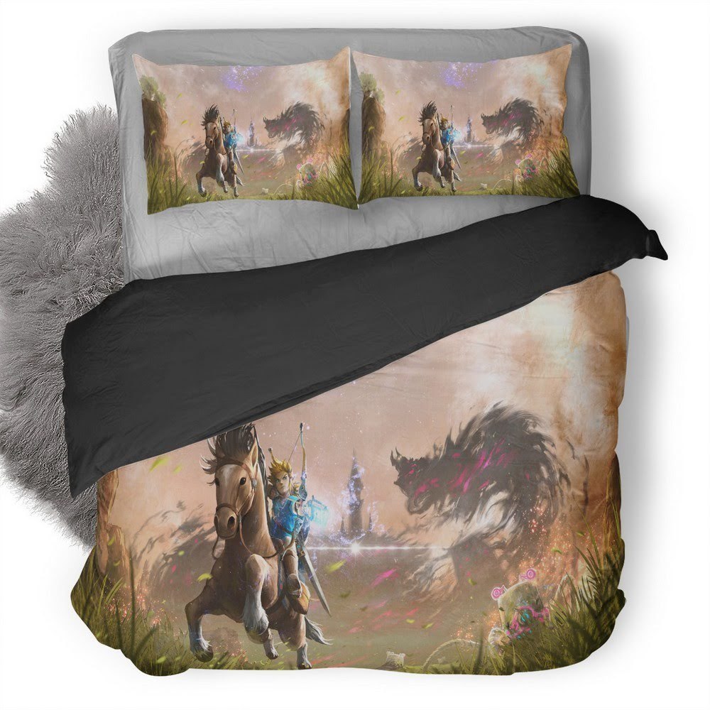 The Legend Of Zelda 15 3D Customized Duvet Cover Bedding Set