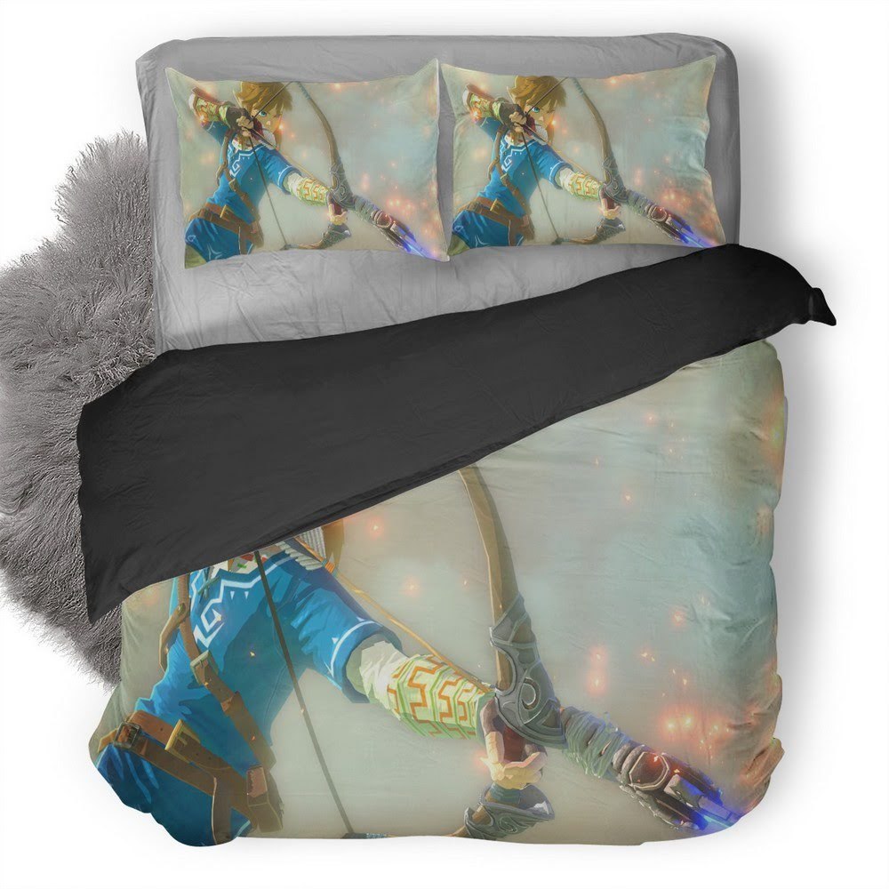 The Legend Of Zelda 3D Customized Duvet Cover Bedding Set