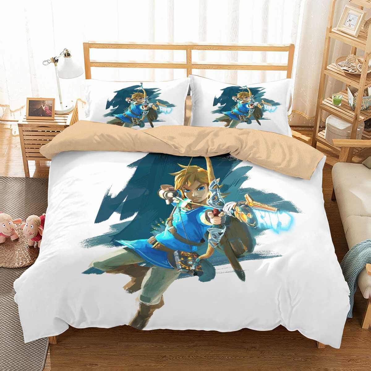 The Legend Of Zelda 3D Customized Duvet Cover Bedding Set