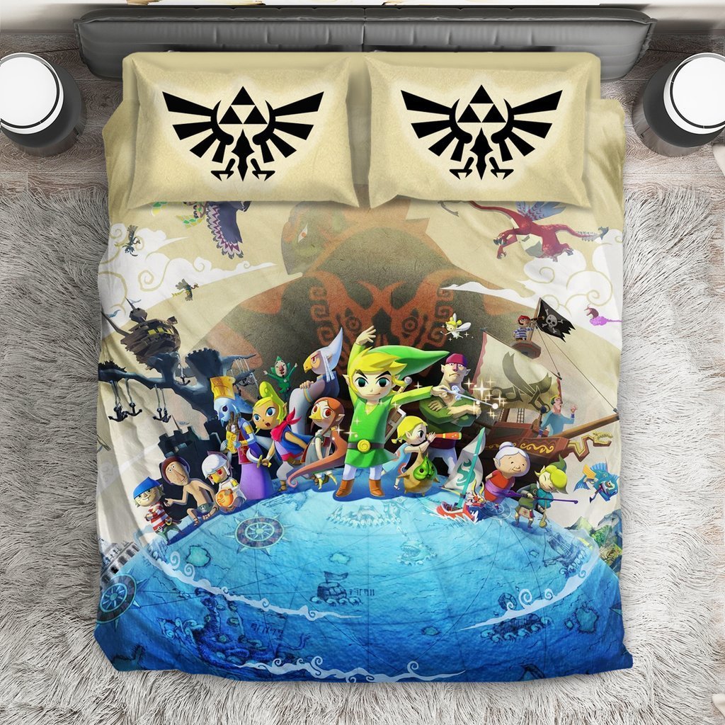 The Legend Of Zelda 3D Customized Duvet Cover Bedding Set
