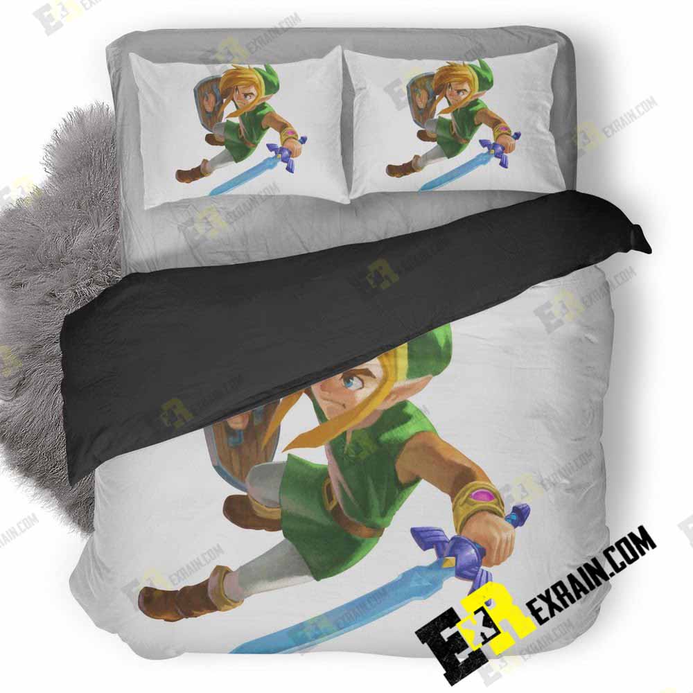 The Legend Of Zelda A Link Between Worlds A2 3D Customized Duvet Cover Bedding Set