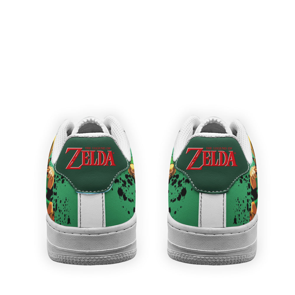 The Legend of Zelda Air Sneakers Custom For Gamer Shoes