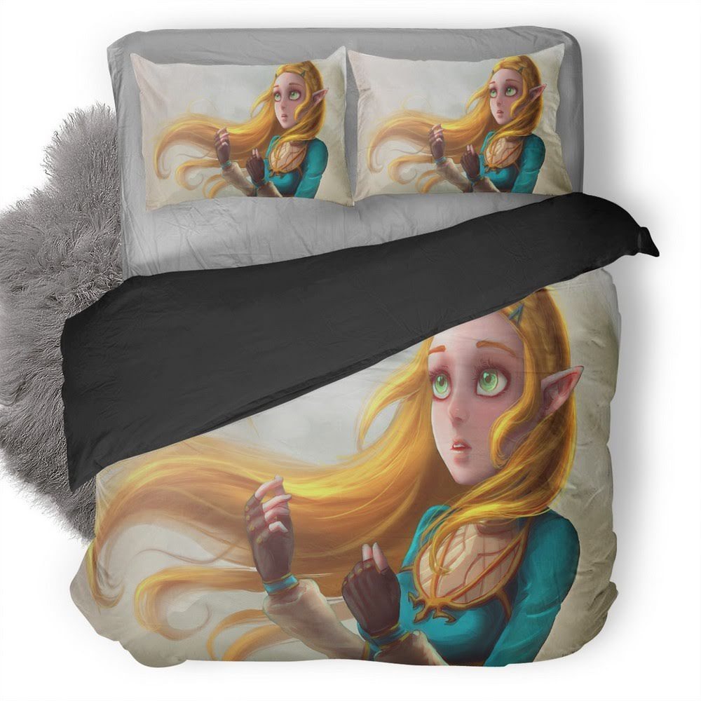 The Legend Of Zelda Breath Of The Wild 18 3D Customized Duvet Cover Bedding Set