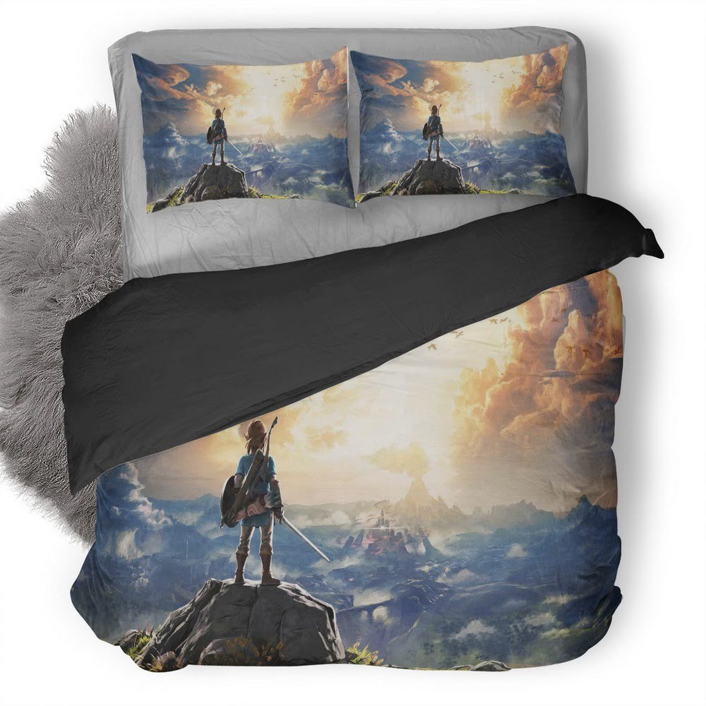 The Legend Of Zelda Breath Of The Wild 19 3D Customized Duvet Cover Bedding Set