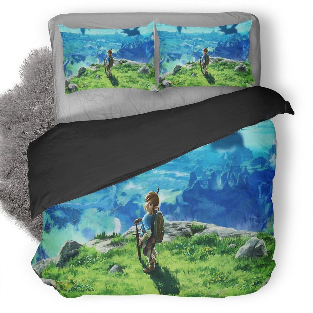 The Legend Of Zelda Breath Of The Wild 22 3D Customized Duvet Cover Bedding Set