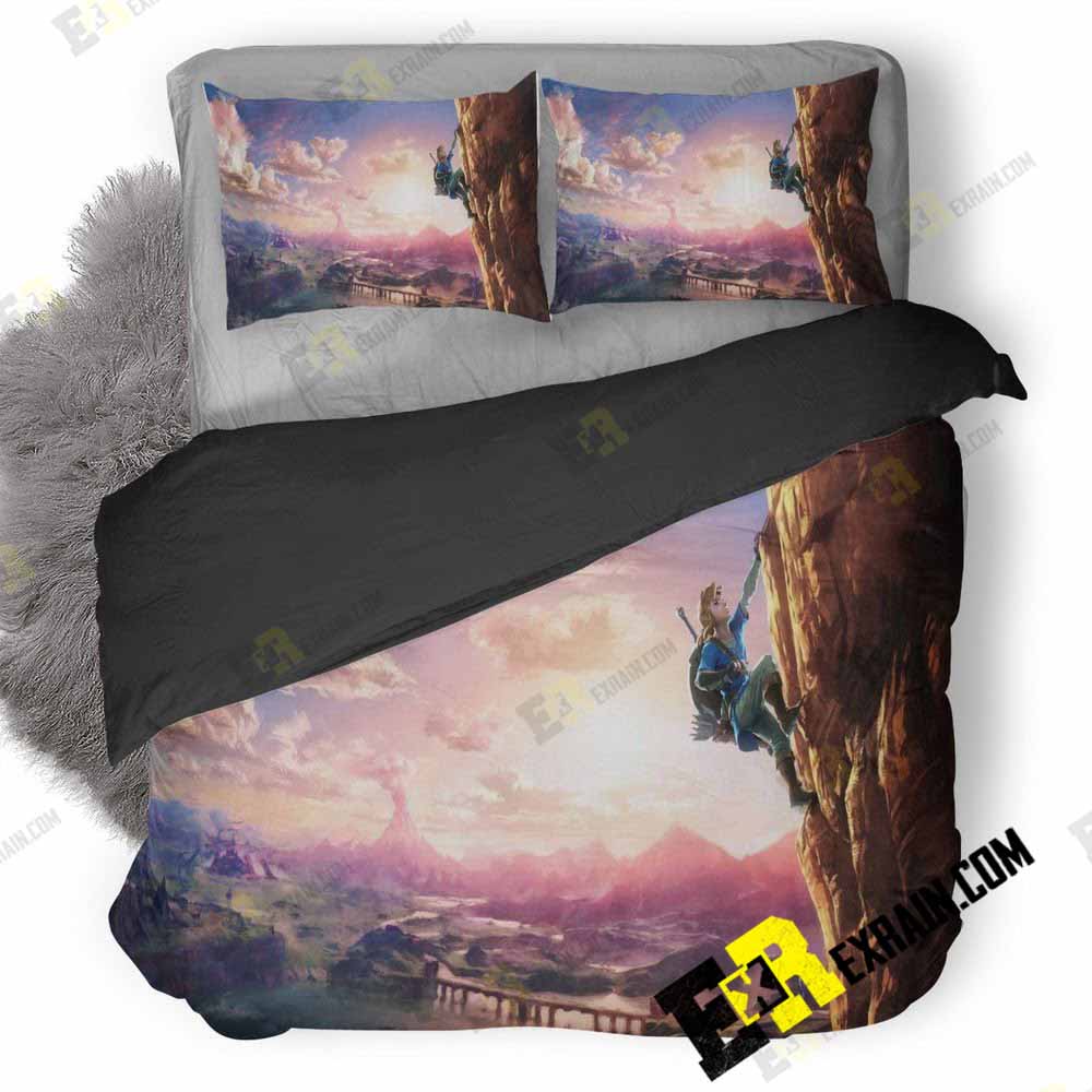 The Legend Of Zelda Game Qhd 3D Customized Duvet Cover Bedding Set