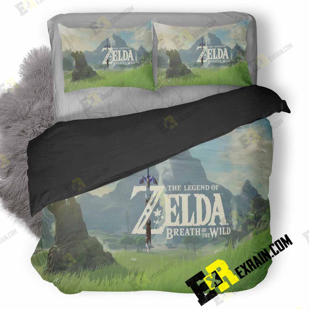 The Legend Of Zelda Game Qu 3D Customized Duvet Cover Bedding Set