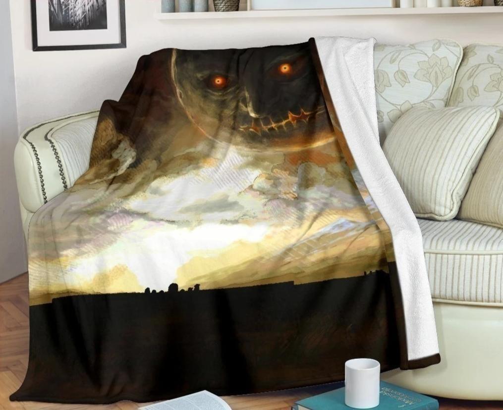 The Legend Of Zelda Large Sherpa Blanket Cozy Blanket Fleece Blanket