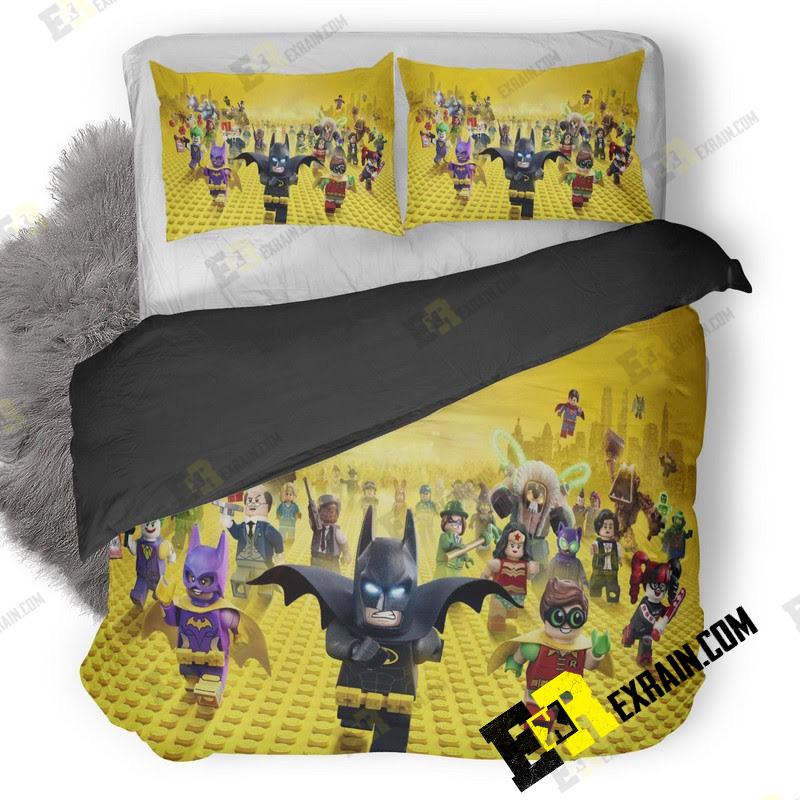 The Lego Batman 3D Customized Duvet Cover Bedding Set