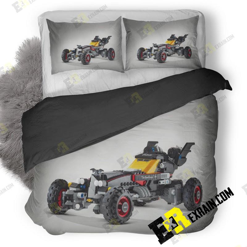 The Lego Batman Batmobile Qu 3D Customized Duvet Cover Bedding Set