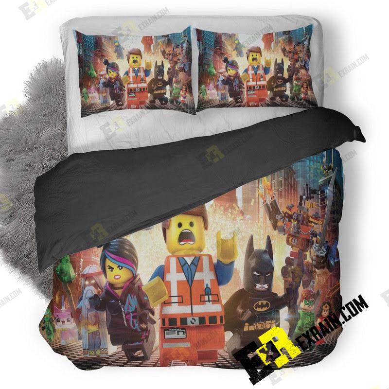 The Lego Movie Hd 3D Customized Duvet Cover Bedding Set
