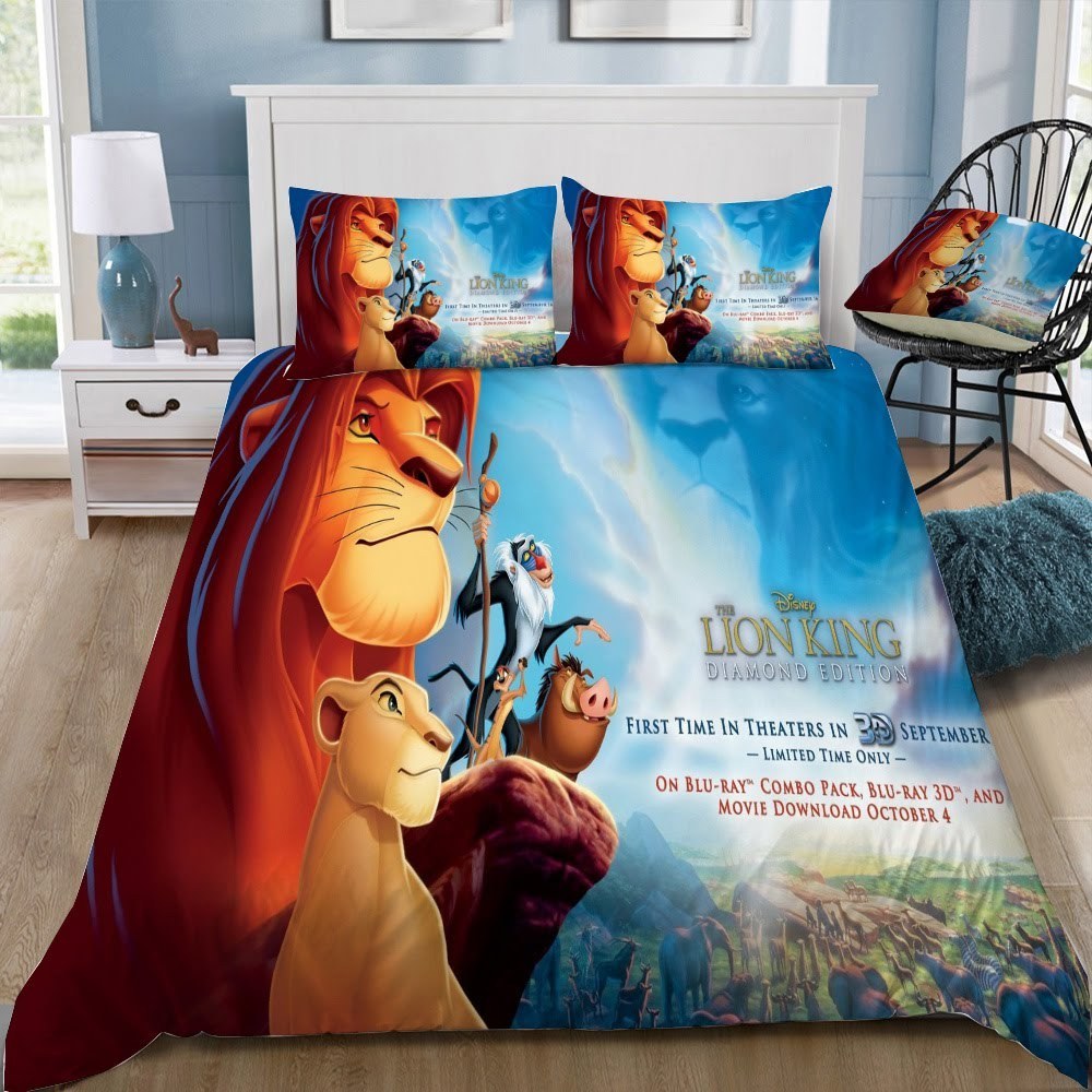 The Lion King 3D Customized Duvet Cover Bedding Set