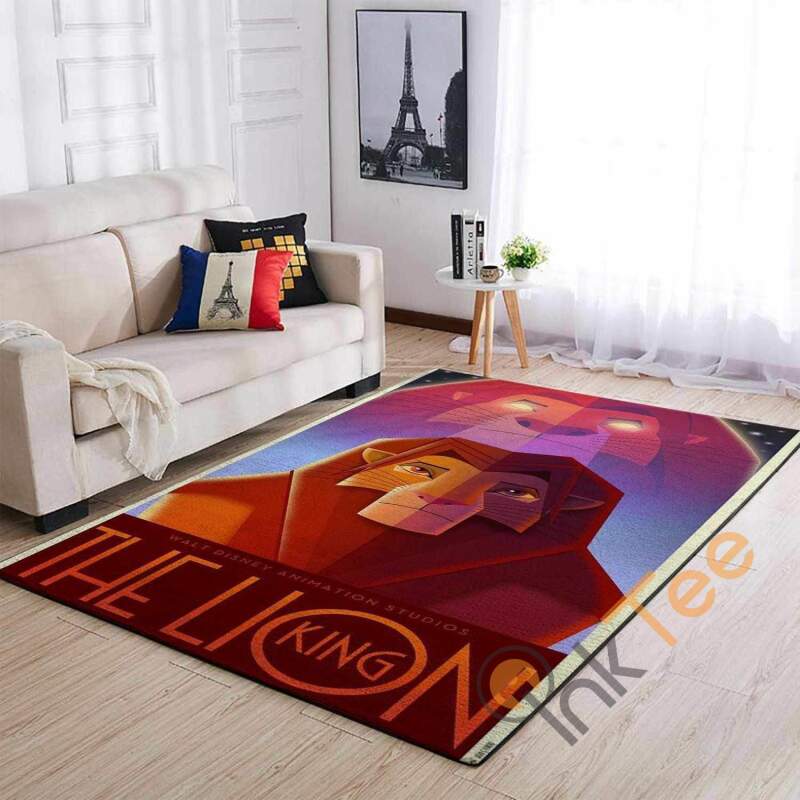 The Lion King Area Rectangle Rug