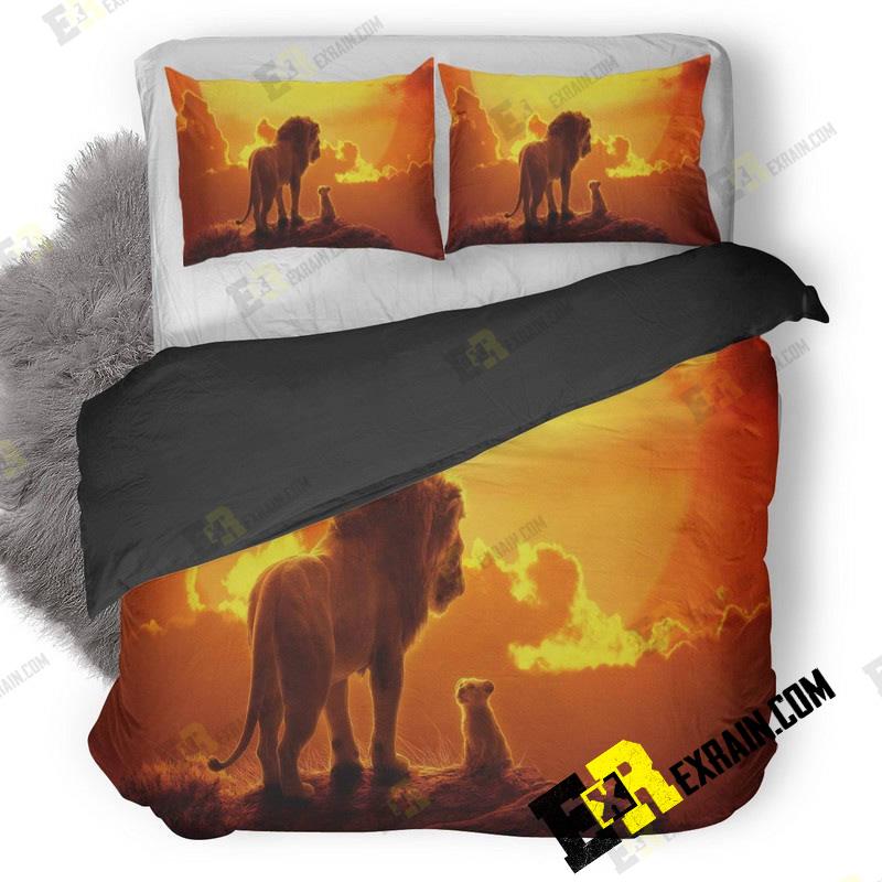 The Lion King Movie Y7 3D Customized Duvet Cover Bedding Set