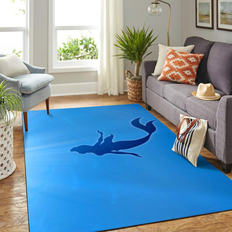 The Little Mermaid Carpet Floor Area Rectangle Rug