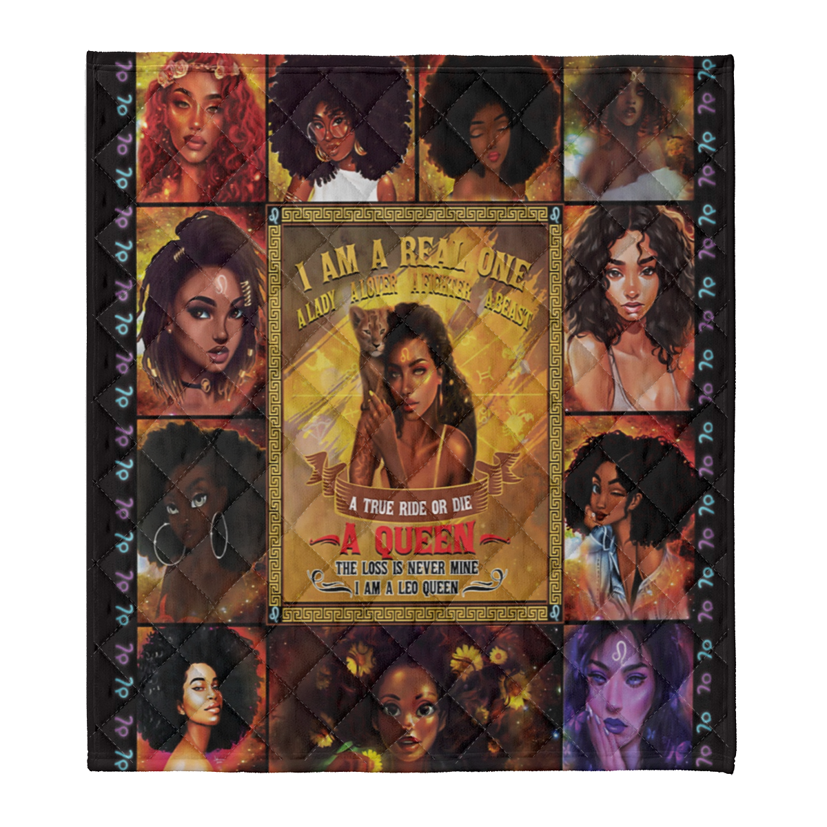 The Loss Is Never Mine I Am Leo Queen Blanket Fleece Blanket