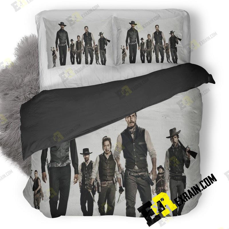 The Magnificent Seven 3D Customized Duvet Cover Bedding Set