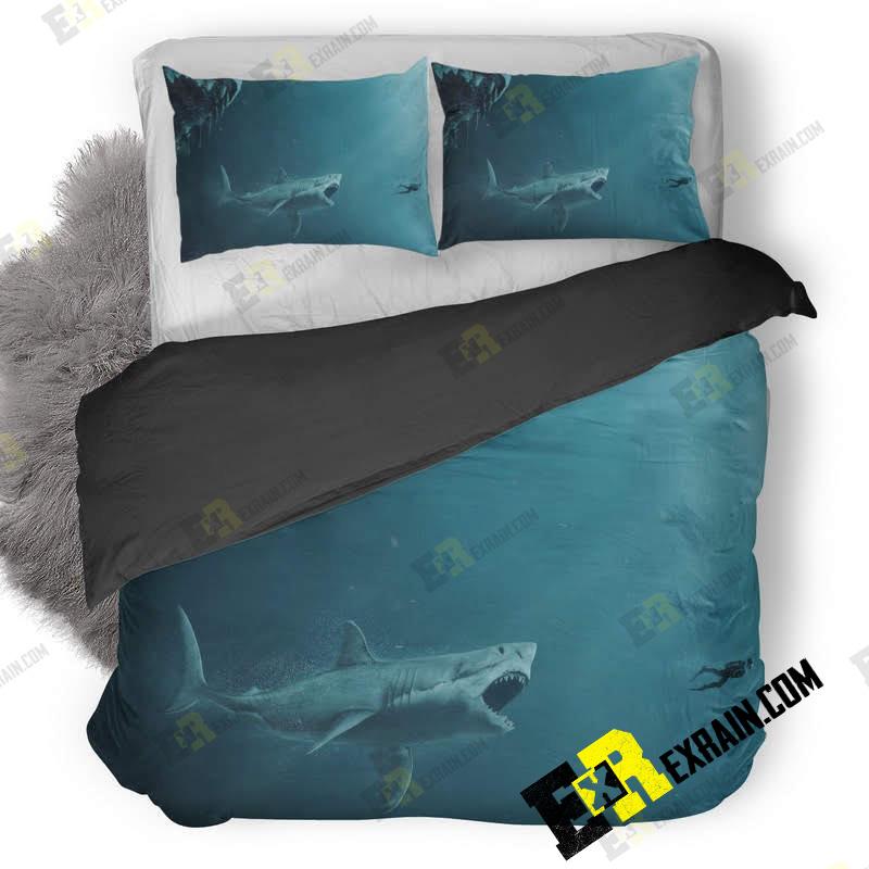 The Meg Movie 3D Customized Duvet Cover Bedding Set