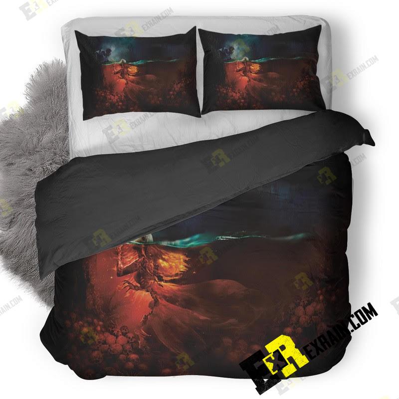 The Mermaid Lake Of The Dead 5K 3D Customized Duvet Cover Bedding Set