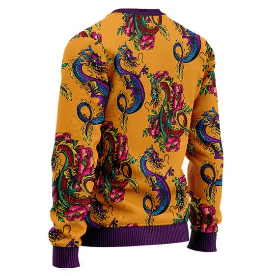 The Mighty Shenron Colorful Artwork DBZ Ugly Sweatshirt