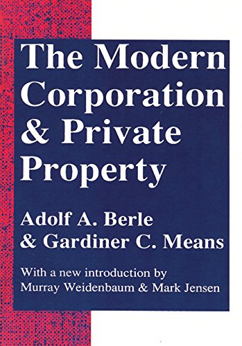 The Modern Corporation and Private Property (PDF/EPUB Version)
