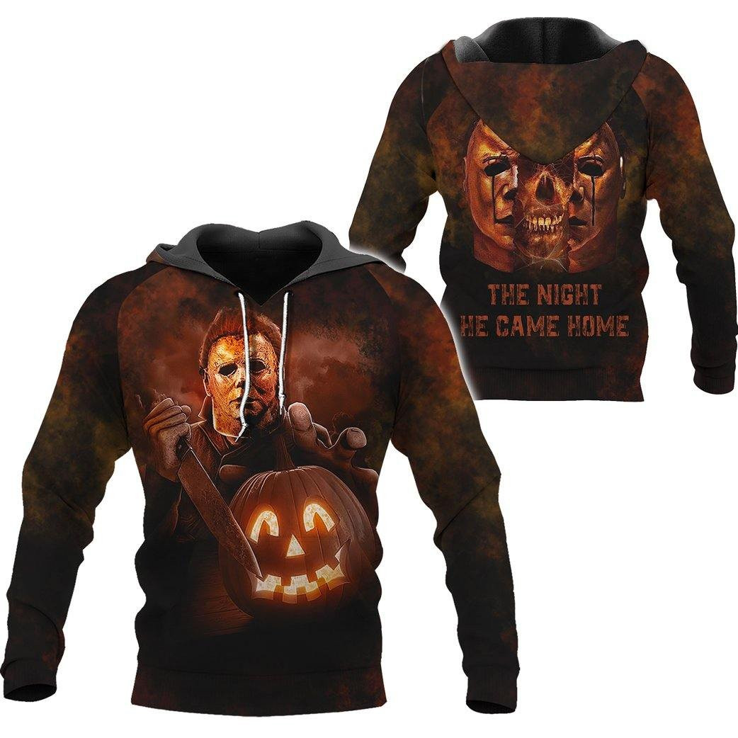 The Night He Came Home Michael Myers Hoodie