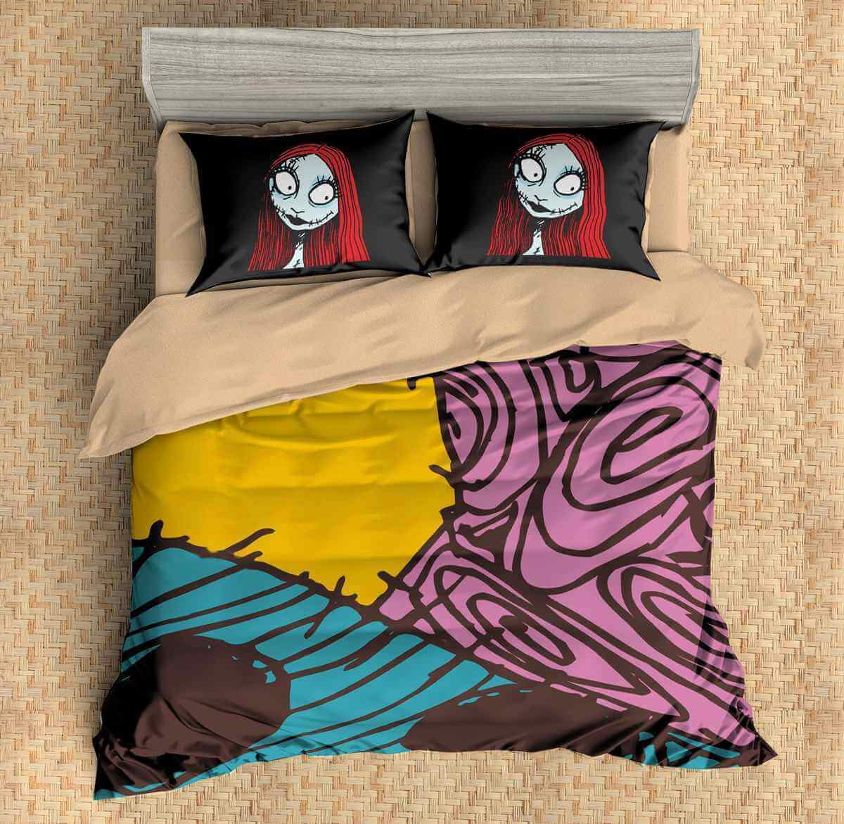 The Nightmare Before Christmas 3D Customized Duvet Cover Bedding Set
