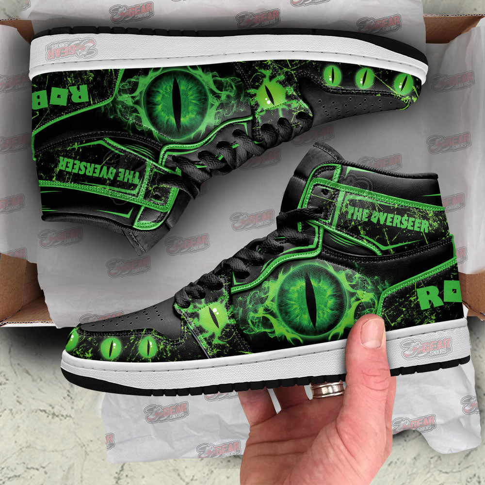 The Overseer Roblox JD Sneakers Shoes For Fans, Air Jordan Hightop