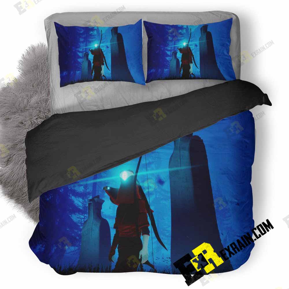 The Pathless Qr 3D Customized Duvet Cover Bedding Set