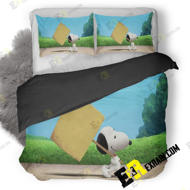 The Peanuts Movie 3D Customized Duvet Cover Bedding Set